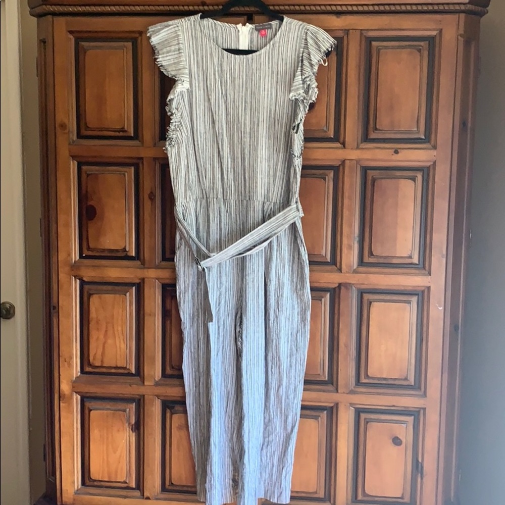 Vince Camuto Stripped Jumpsuit!